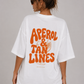 Aperol & Tan Lines oversized Tshirt