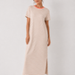 Gestreiftes Maxikleid