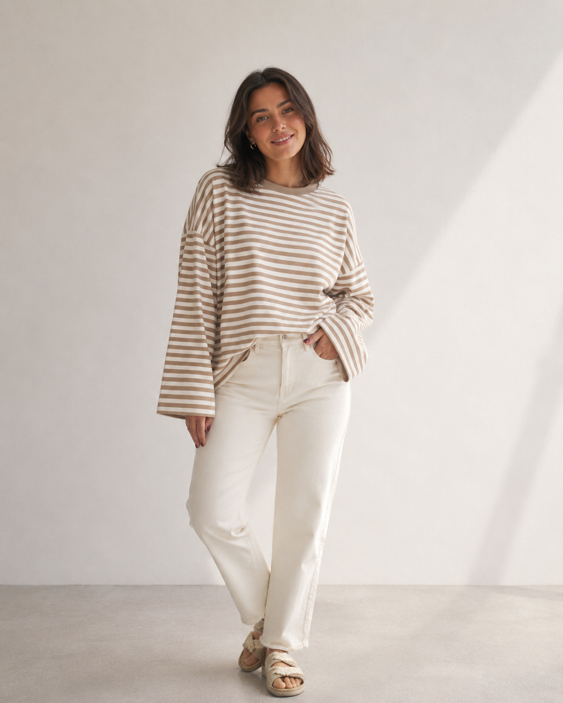 Streifen Sweatshirt „Kira“