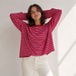 Streifen Sweatshirt „Kira“