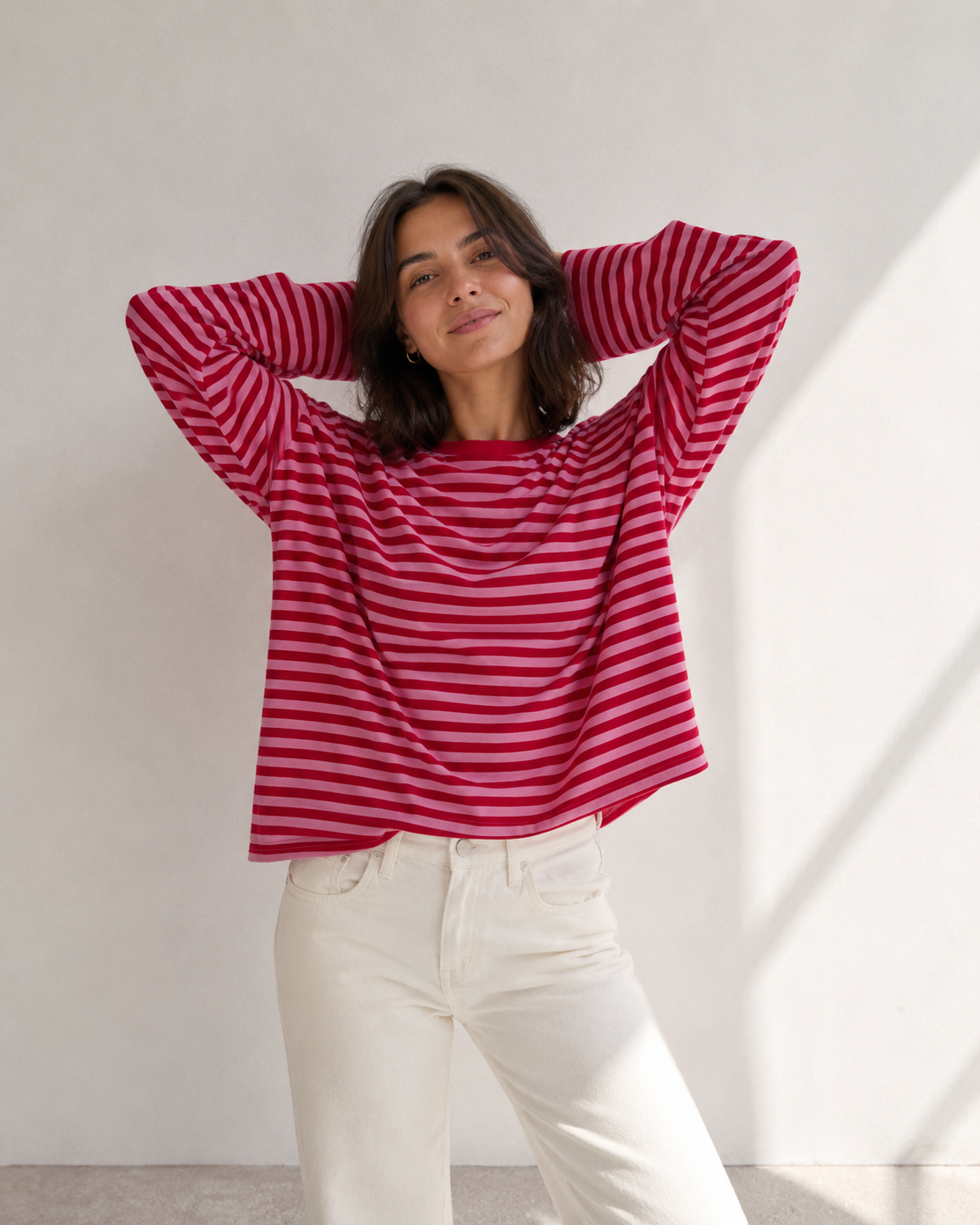 Streifen Sweatshirt „Kira“