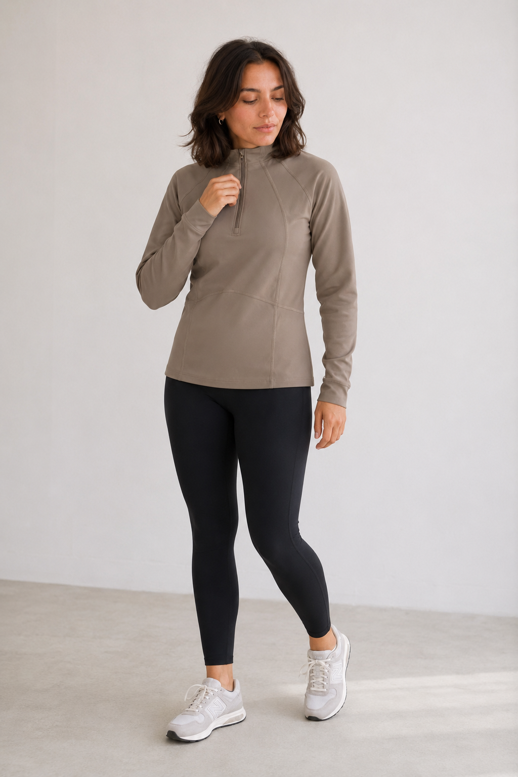 Marlow Sculpt Zip Top