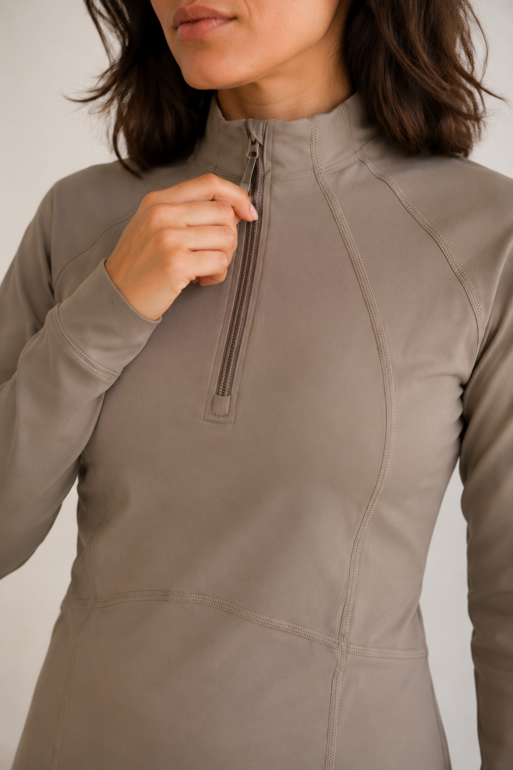 Marlow Sculpt Zip Top