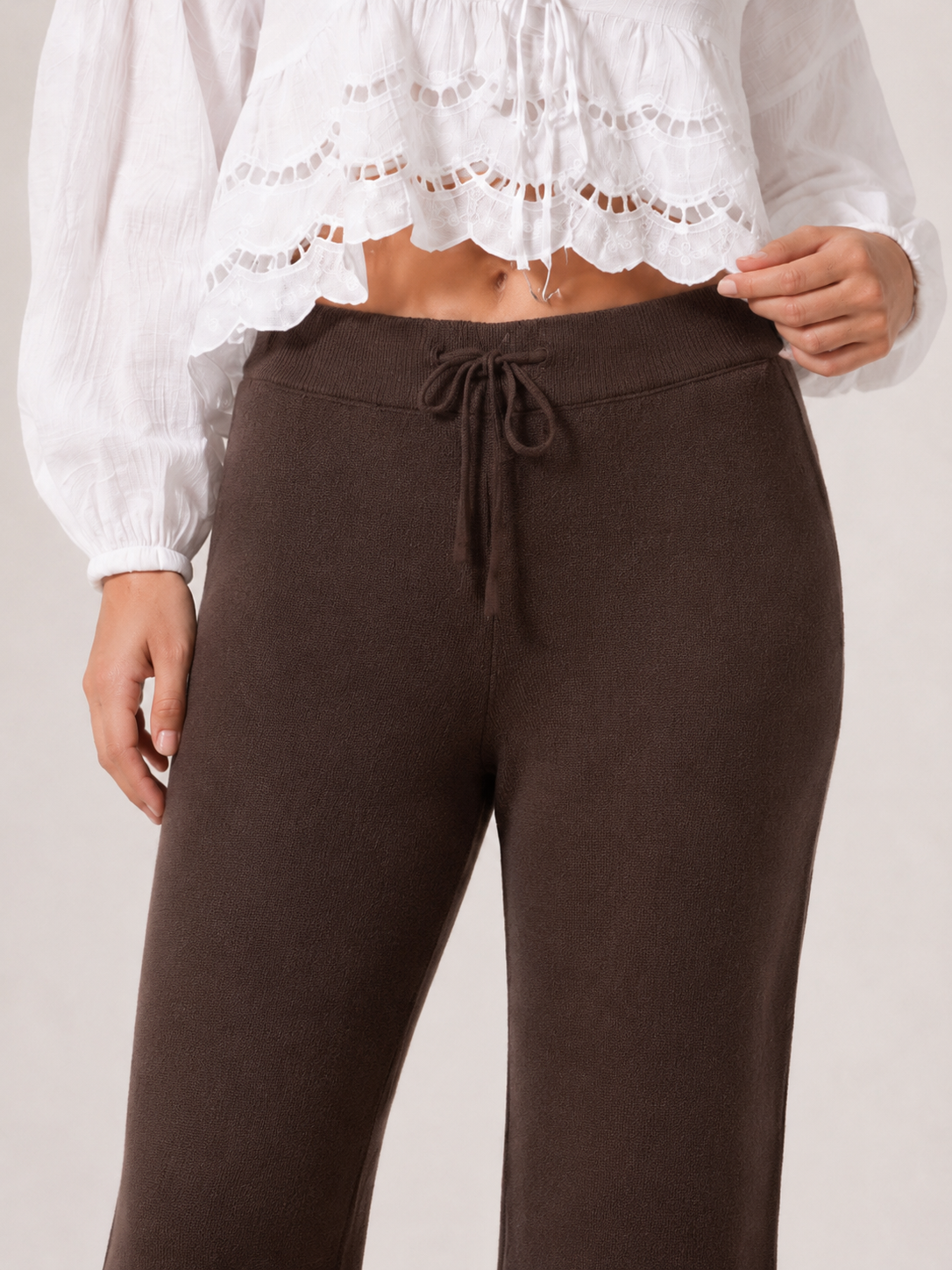 Cozy Strickhose