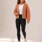 Wolke 7 - Leoprint Cardigan orange