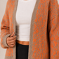 Wolke 7 - Leoprint Cardigan orange