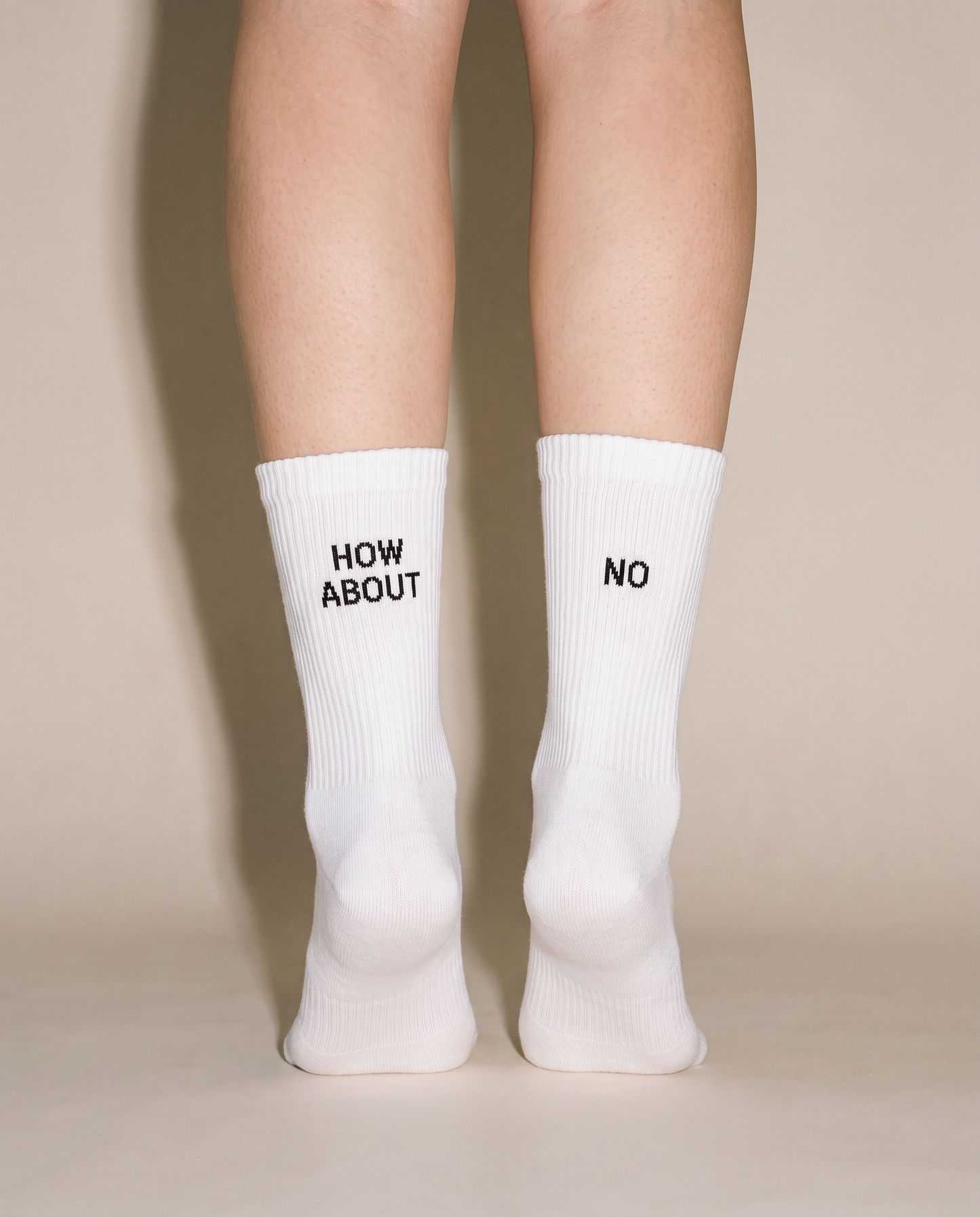 „How about no“ - Sportsocken