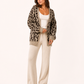 Leoprint Cardigan „Morena“