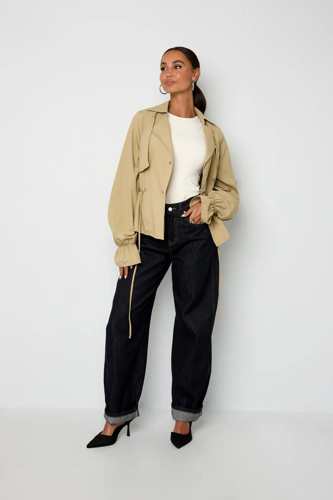 Cropped Trenchcoat