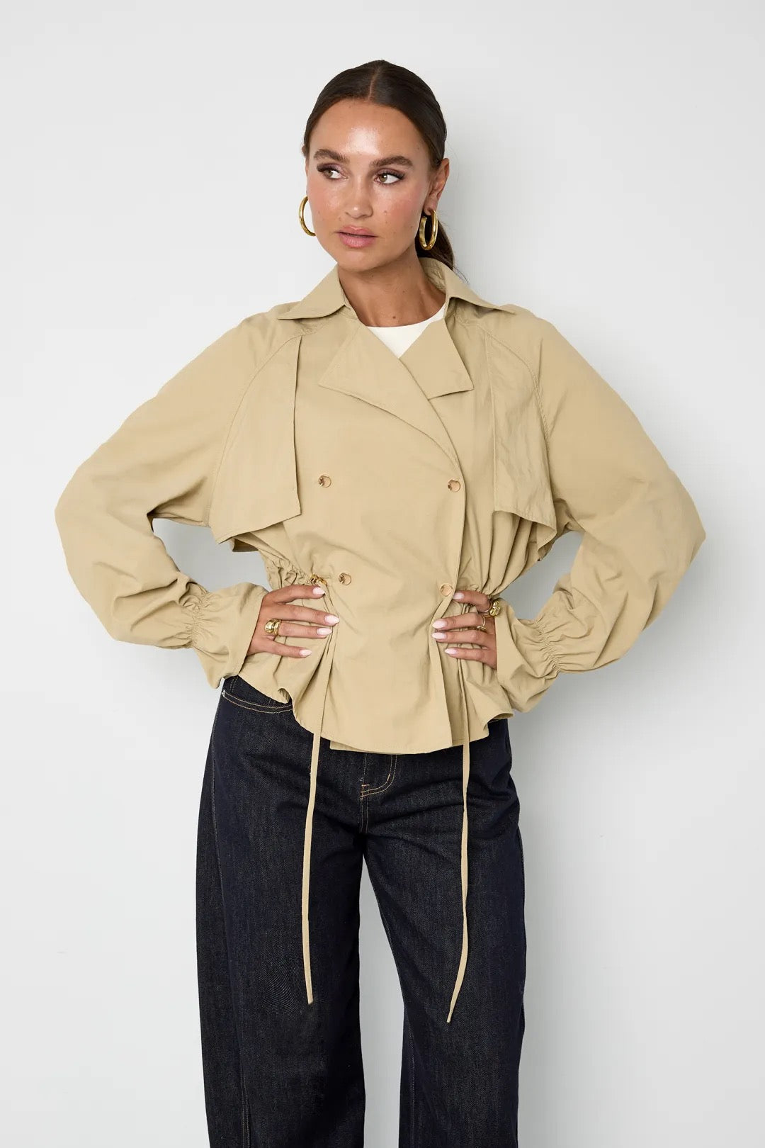 Cropped Trenchcoat
