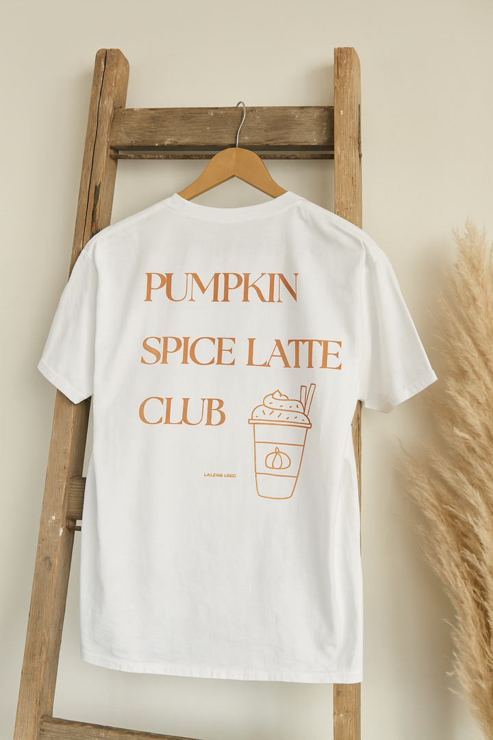 Pumpkin Spice Latte Club oversized T-Shirt