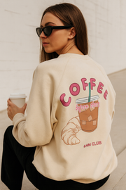 Coffee Before Chaos – Organic Cotton heavy Sweater