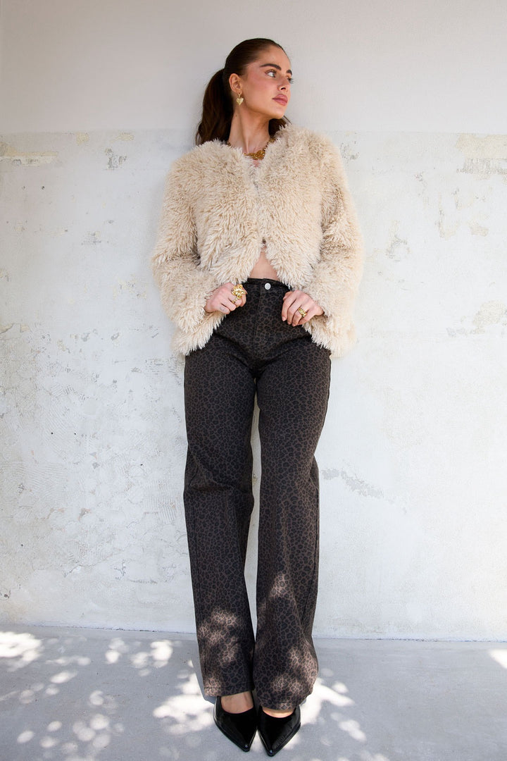Leoprint Jeans