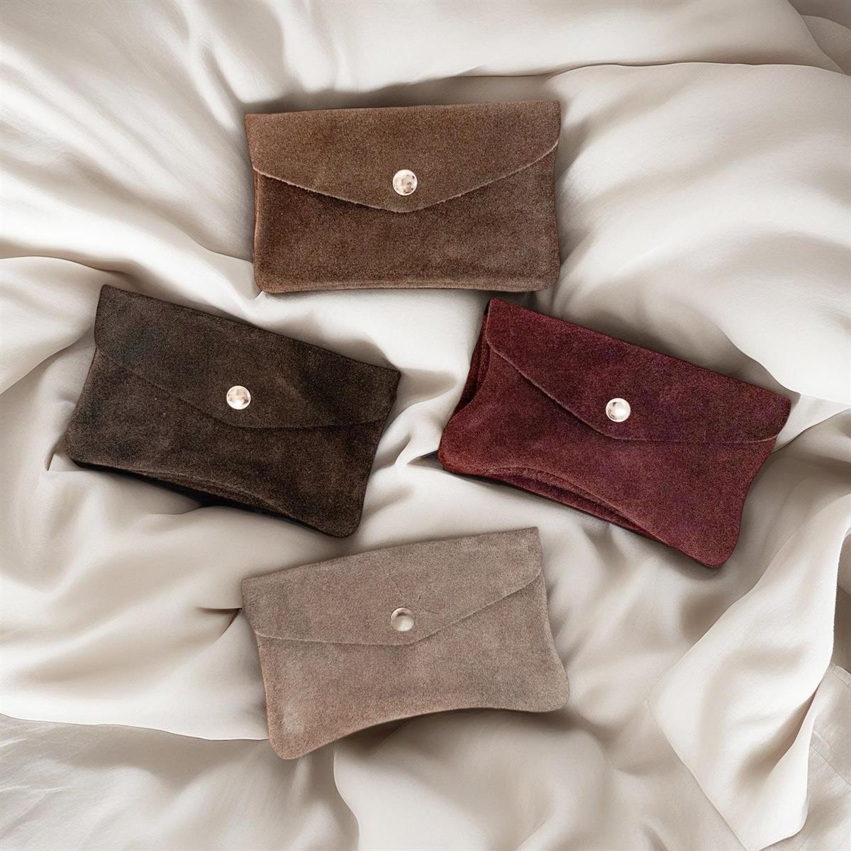 Wildleder Portemonnaie