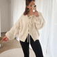 Wolke 7 Schleifen-Strickjacke