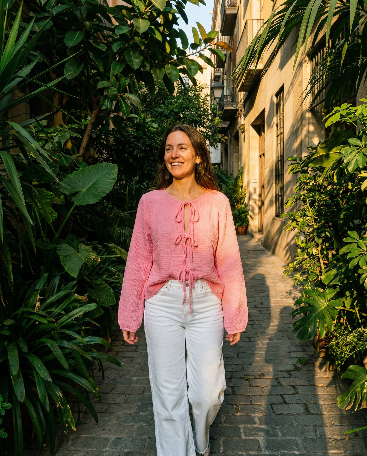 Musselinbluse „Rosalie“