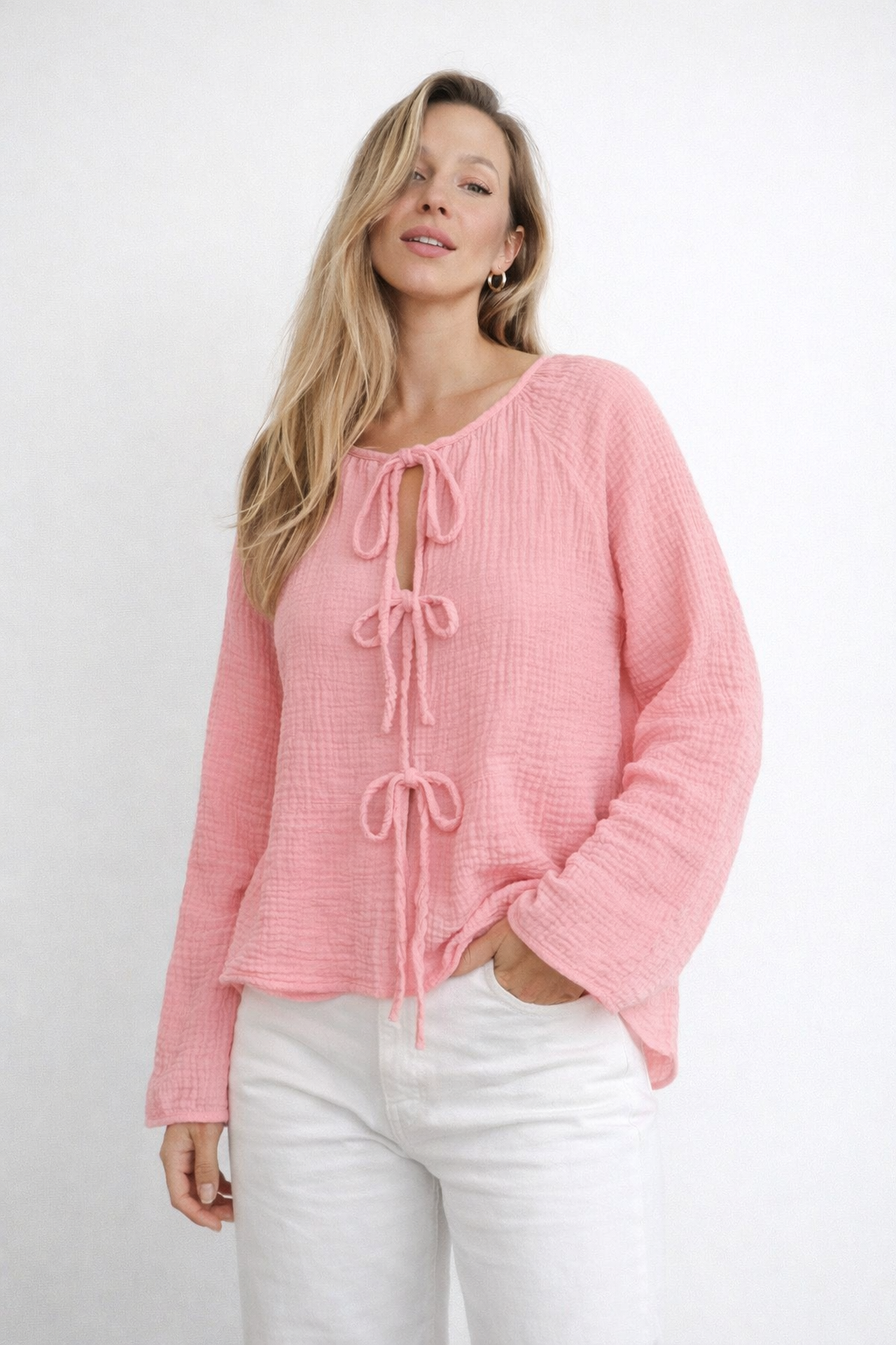 Musselinbluse „Rosalie“