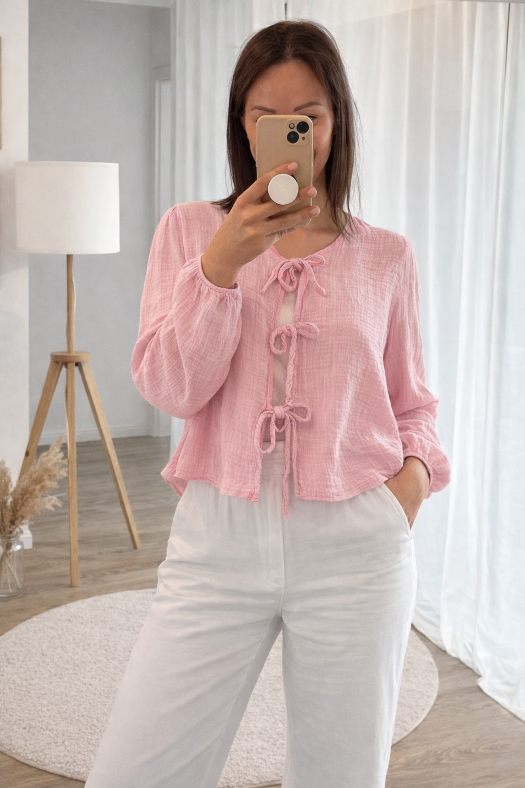 Musselinbluse „Rosalie“