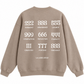 Angel Numbers Organic Cotton Sweater