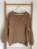 Soft-Strickpullover hellbraun - La Label Beige