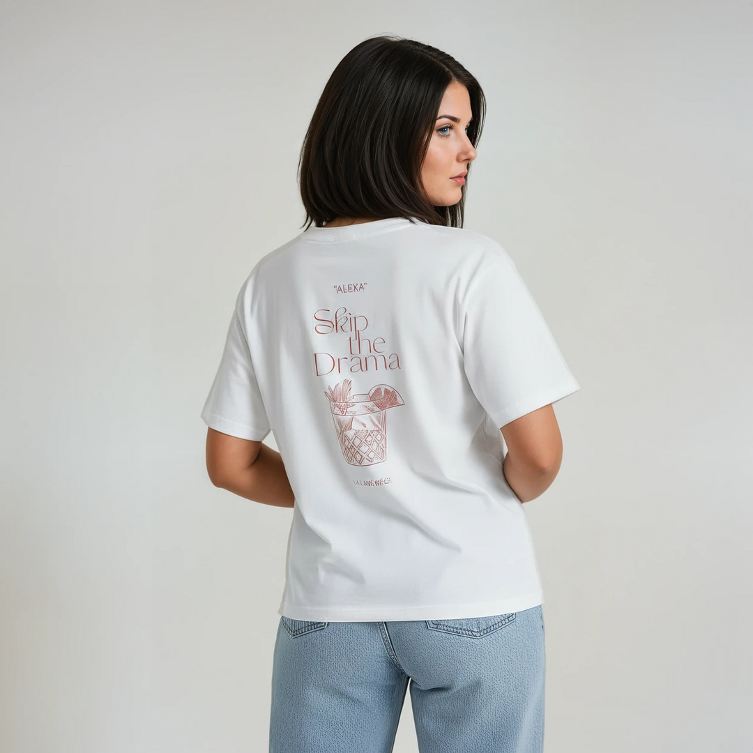 Skip the Drama oversized T-Shirt