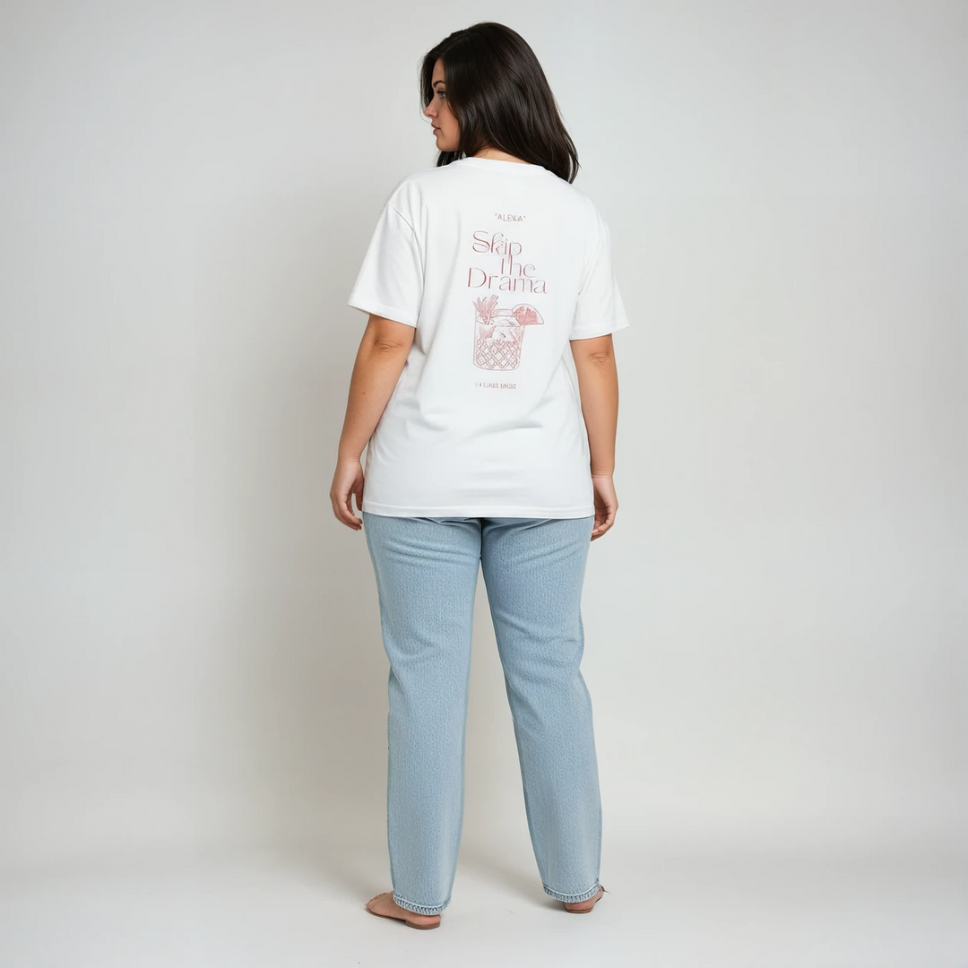 Skip the Drama oversized T-Shirt